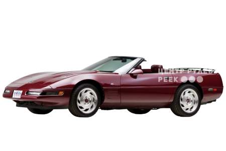 Шевроле Corvette 4, рестайлинг Кабриолет