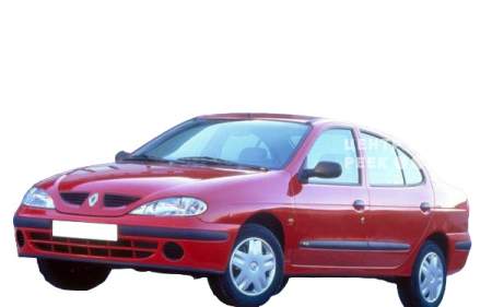 Рено Megane 1, рестайлинг Седан