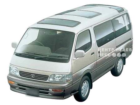 Тойота Hiace 4, рестайлинг Минивэн