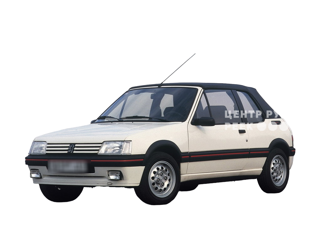 Пежо 205 1, рестайлинг Кабриолет